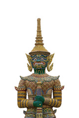 Giant on white background.