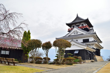 Fototapeta premium 川之江城 愛媛県四国中央市