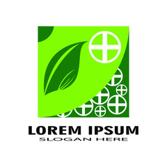 tree leaf logo.banner template