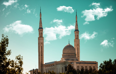 Emir Abdelkader Mosque, Constantine Algeria © hemmal