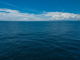 Fototapeta premium 海, 空, 別府湾, 青空, 青, 水平線