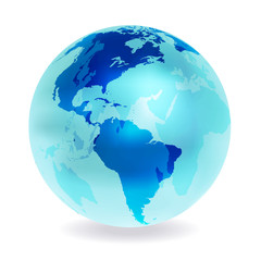 地球　世界　地図　アイコン