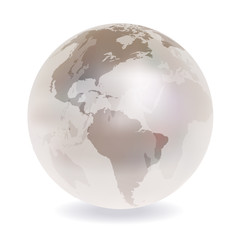 地球　世界　地図　アイコン