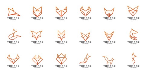 Set of Fox logo
