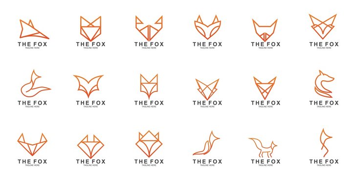 Set of Fox logo
