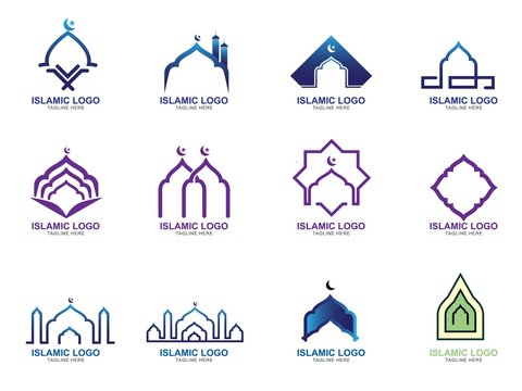 Set of Islamic Logo Design