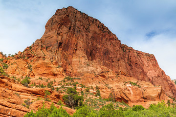 Fototapeta na wymiar Red rock canyon in Utah