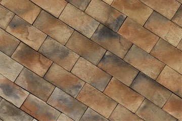 Diagonal ceramic tile texture 