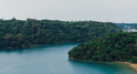 Ocean in the mountains 