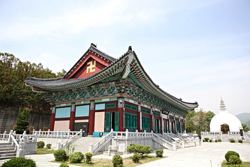 Fototapeta premium 한국 포항시 자옥산대흥사 입니다