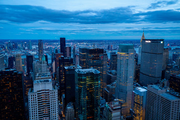Obraz premium ニューヨークの夜景