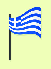 Greece national flag 
