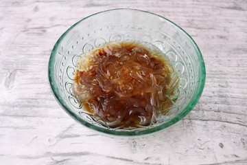 日本の和菓子　ところてん