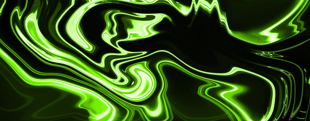 Panorama backdround. Trendy colorful liquid wave abstract creative gradient for cover, flyer, brochure, poster, wedding Invitation.