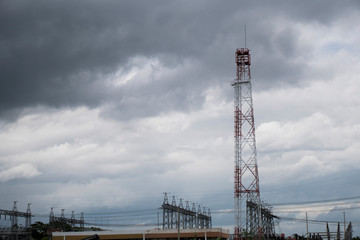 dark Sky clouds before rain