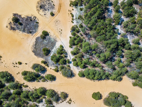 Aeral view of South Jersey landscape