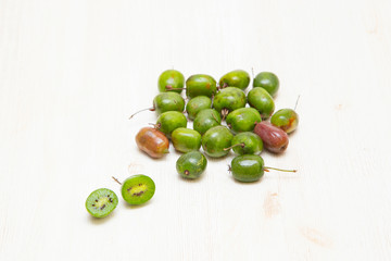 Actinidia arguta, the hardy kiwi