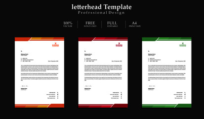  Letterhead Design Template