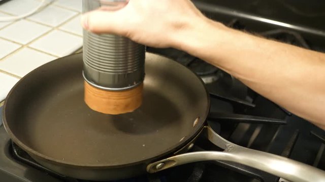 Refried Beans preparation