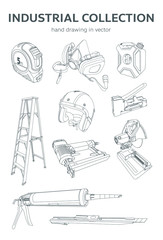 industrial collection in vector 10
