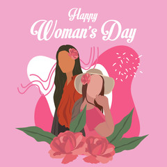 International Woman Day Celebration Vector