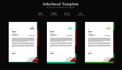  Letterhead Design Template