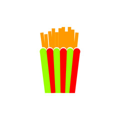French Fries Fried Potato Illustration