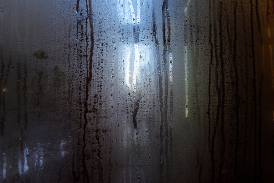 Window with condensation