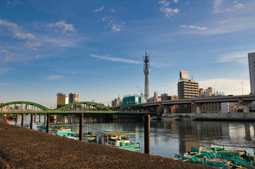 東京スカイツリー, 東京ソラマチ, タワー, 建設中, 建造中, 工事中, 都市景観