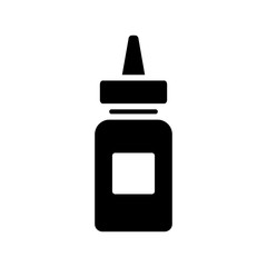 eye drops icon vector template