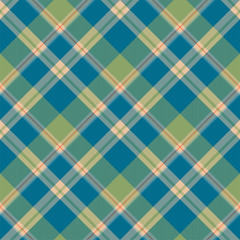 Tartan scotland seamless plaid pattern vector. Retro background fabric. Vintage check color square geometric texture.