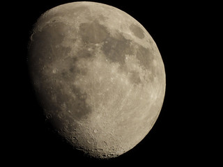Moon close look  Księżyc © Multimen