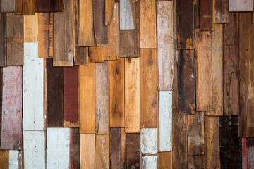 Old vintage wooden planks wall texture