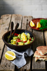 POTATO SALAD WITHOUT MAYO.style vintage