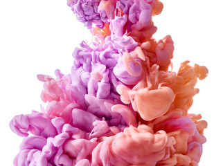 Fototapeta premium Color ink in water