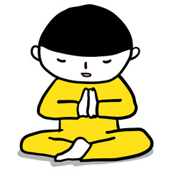 This is a yoga pose.