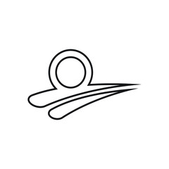 Libra zodiac icon design isolated on white background