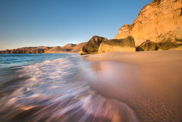 Seascape view from Oman coast