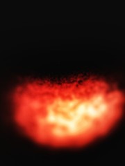 fiery explosion background