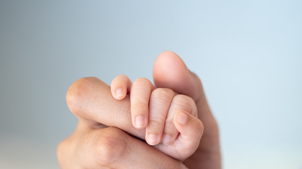 Baby newborn hand 