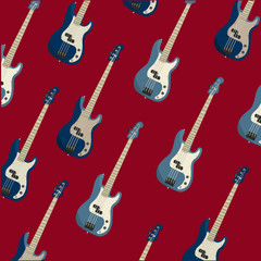 Pattern in music style. Music background.