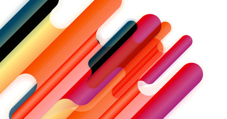 Abstract liquid lines geometric background