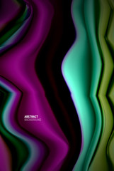 Liquid gradients abstract background, color wave pattern poster design for Wallpaper, Banner, Background, Card, Book Illustration, landing page