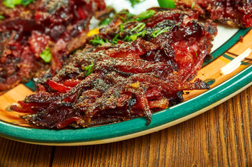 Beetroot fritters