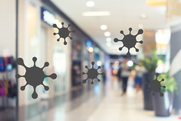 coronavirus infection background