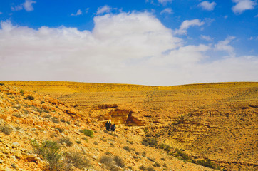 hike in desert