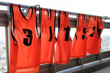 洗濯　ビブス（サッカー）
