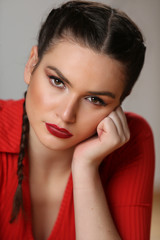 Obraz premium Marie Graber première séance photo