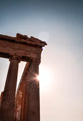 Gardinen Akropolis temple - athen - greece © Paul