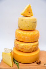 stack of cheese